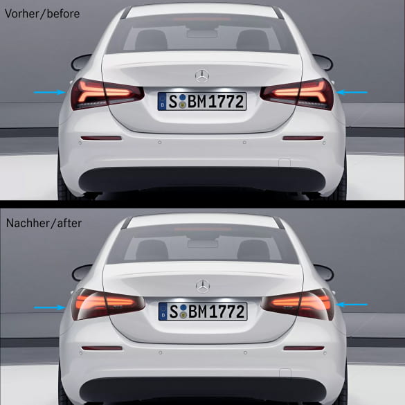 Facelift LED Rückleuchten Satz Umrüstung A-Klasse V177  | V177-Facelift-LED