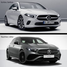 Facelift motorkap Powerdomes A-Klasse Mercedes-Benz | A1188804700