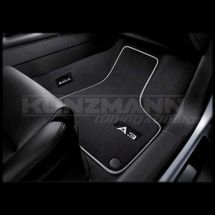 Premium Velours- Fußmatten mit Schriftzug A3 Original Audi A3 (8P) | 8P1061270PMNO