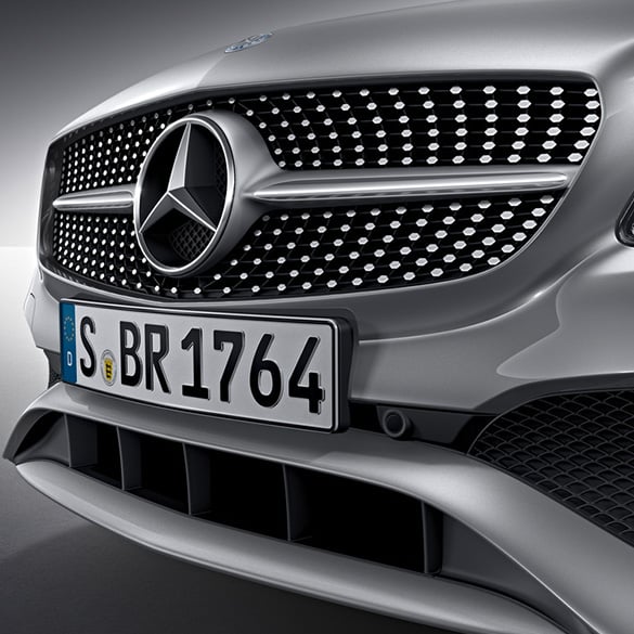 Diamant Kühlergrill Chrom-Pins A-Klasse W176 Facelift Original Mercedes-Benz