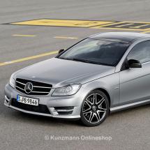 AMG Kühlergrill Edition C schwarz | C-Klasse Coupé C204 | Original Mercedes-Benz | C204-Kuehlergrill-AMG