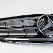 SPORT KÜHLERGRILL SCHWARZ CHROM GRILL für MERCEDES C-Kl. W204 S204