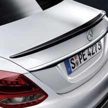 Kofferraum Hinten Spoiler Spoilerlippe Performance Optik Auto Tuning Spoiler Heckspoiler Lippe Auto Abs Heckspoiler FüR Mercedes Benz W205 C-Klasse 2014-2019 2015 2016 2017 2018 
