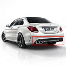 C 63 AMG Diffusor & Auspuffblenden Chrom