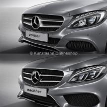 Blende Nightpaket Kühlergrill | C-Klasse W205 | Original Mercedes-Benz | A2058880160 9040