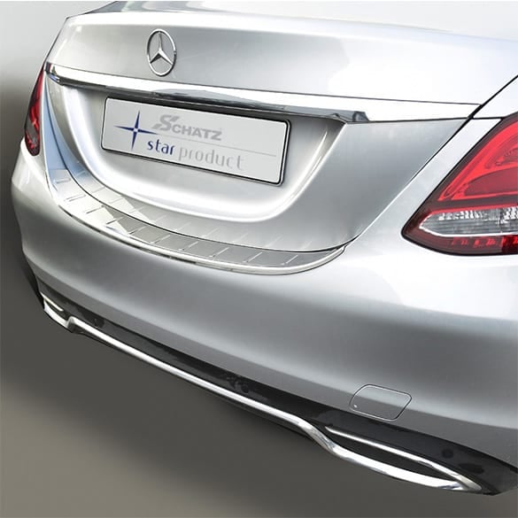 Ladekantenschutz Edelstahl Mercedes-Benz C-Klasse W205 Limousine Schätz Premium
