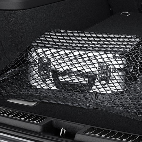 Gepäcknetz für Kofferraumboden schwarz Original Mercedes-Benz