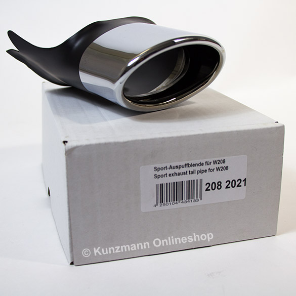 Schatz Chrom Schatz Sport Auspuff Endrohr Clk W208 Original Schatz