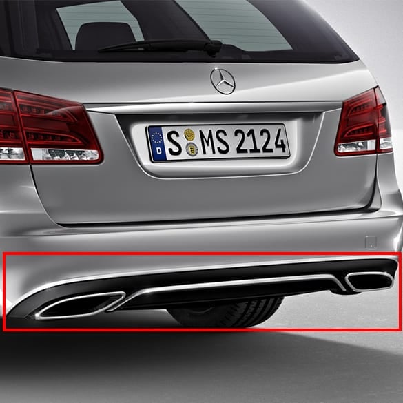 Avantgarde Diffusor | Mercedes-Benz E-Klasse W212 | Nachrüstpaket  | W212-Avantgarde-Diffusor