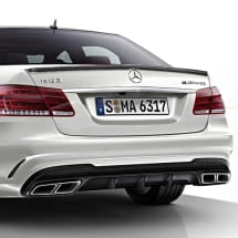 E 63 AMG Nightpaket Diffusor & Chromauspuffblenden | E-Klasse W212 | Original Mercedes-Benz | E-212-63-Diffusor-Edition