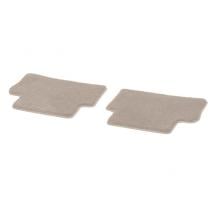 Exklusiv Veloursmatten Satz E-Klasse W213 Hochflor hinten Original Mercedes-Benz beige | A2136802406 8V00