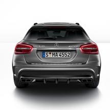 GLA 45 AMG Heckdiffusor | GLA-Klasse X156 | Original Mercedes-Benz | GLA-45-Heck-Night