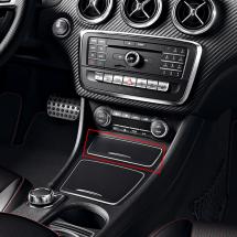 Mittelkonsolen Abdeckung vorne Chromrahmen / Ablagefach GLA Mercedes-Benz | X156-Mittelkonsole-Chrom