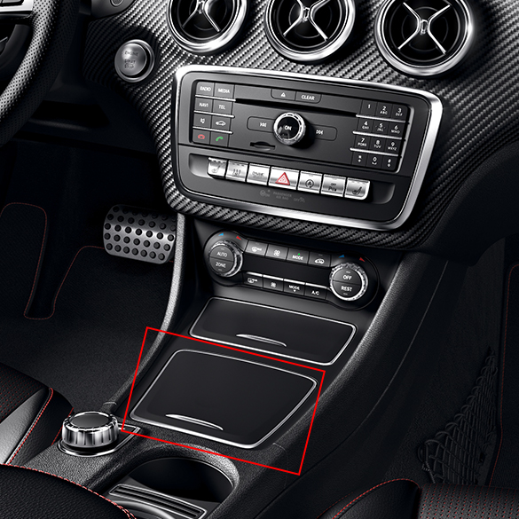 Mittelkonsolen Abdeckung hinten Chromrahmen / Ablagefach GLA Mercedes-Benz | X156-Ablage-Chrom-Hinten Mittelkonsolen Abdeckung hinten Chromrahmen / Ablagefach GLA Mercedes-Benz | X156-Ablage-Chrom-Hinten