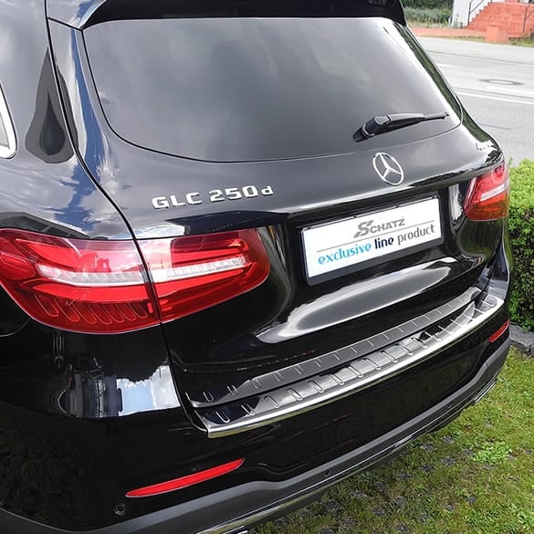 Ladekantenschutz Edelstahl Premium GLC SUV X253 AMG Original Schätz Mercedes-Benz