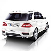 ML63 AMG W166 Heckschürze mmit Chromdiffusor | 166-AMG63-HECK