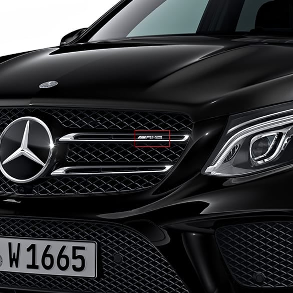 GLE SUV W166 AMG Logo Kühlergrill Original Mercedes-Benz | W166-AMG-Logo-Grill