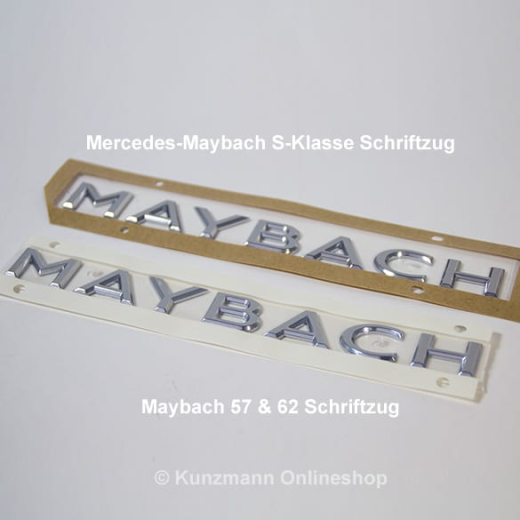 Maybach Schriftzug Heckdeckel | S-Klasse X222 | Original Mercedes-Benz | A2228173300