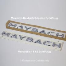 Maybach Schriftzug Heckdeckel | S-Klasse X222 | Original Mercedes-Benz | A2228173300