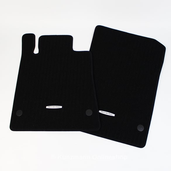 Rib car mats SLK/SLC R172 genuine Mercedes-Benz black