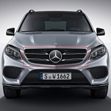 43 AMG Kühlergrill GLE W166 schwarz glänzend Original Mercedes-Benz