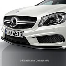 A 45 AMG Frontspoiler Lippe | Night-Paket | Original Mercedes-Benz | a-front-lippe-night