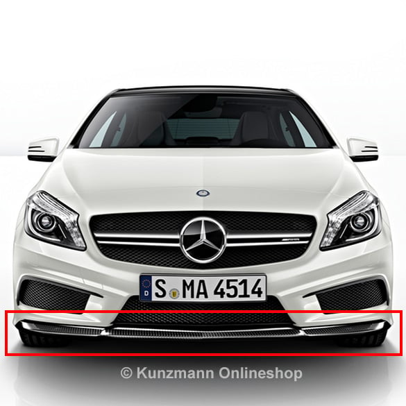 A 45 AMG Frontspoiler Lippe Carbon-Paket Original Mercedes-Benz