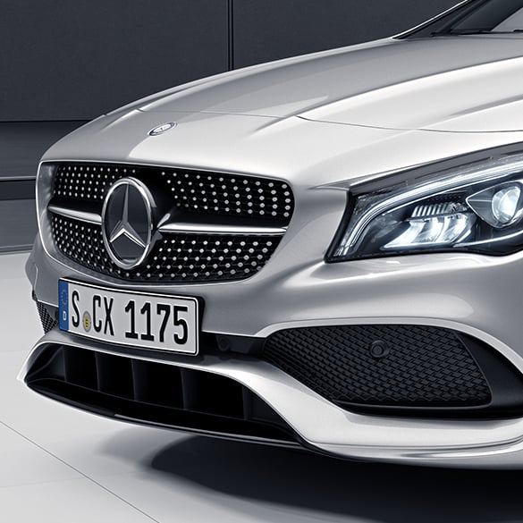 Diamant-Kühlergrill CLA C117/X117 Facelift Mercedes-Benz