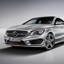 CLA 250 Sport rotes Gitter inkl. Zierleister | CLA W117 | Original Mercedes-Benz | CLA-250-Sport-Zierleiste