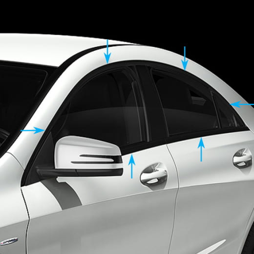 Nightpaket CLA Coupé C117 Original Mercedes-Benz | A1176730500-B