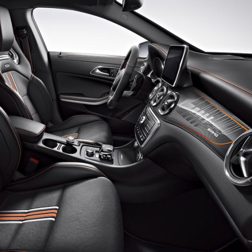 AMG Zierelement Orange Art CLA C117 Original Mercedes-Benz | OrangeArt-Zierelement