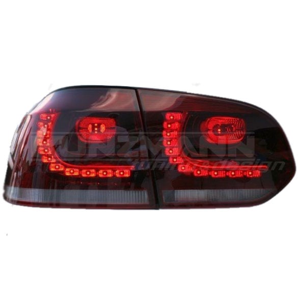 LED Rückleuchten Schlussleuchten kirschrot VW Golf 6 R Original Volkswagen