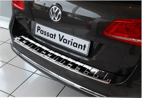 Ladekantenschutz Vw Passat B7 Variant In Edelstahl Von Schatz Tuning Volkswagen