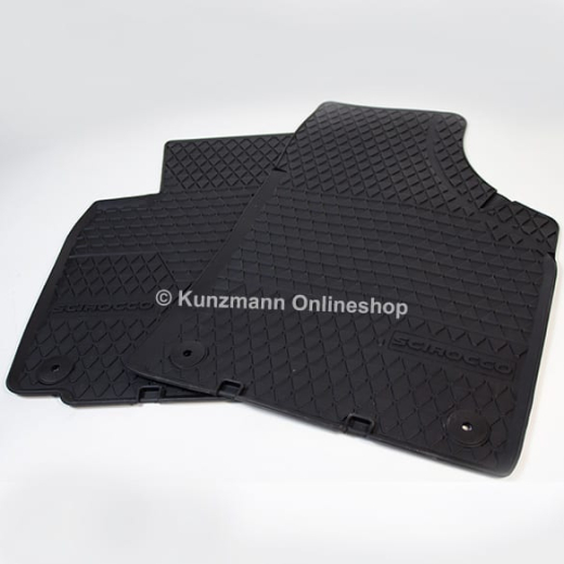 Volkswagen Gummimatten Scirocco | original VW Fußmatten | 1K1061541041
