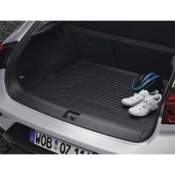 Kofferraumwanne T-Roc Original Volkswagen Basis-Ladeboden schwarz 