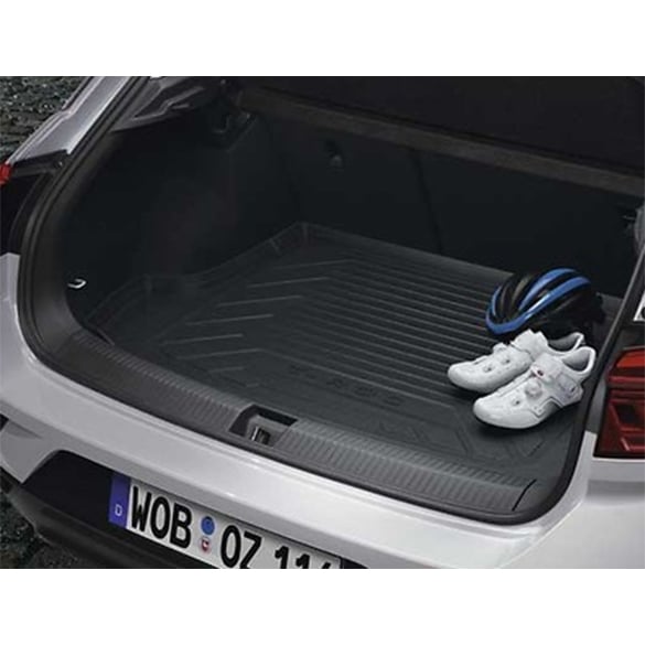 For VW Volkswagen T-ROC 2018-2022 Car Accessories Flannel Auto Trunk Side Storage  Organizer Board