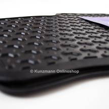 Genuine Volkswagen car rubber floor mats up! black set 2 pieces rear | 1S0061511 041