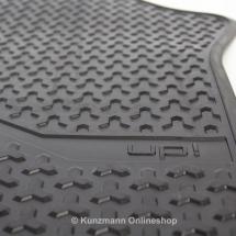 Genuine Volkswagen car rubber floor mats up! black set 2 pieces front | 1S1061501 041