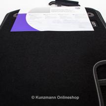 Original Volkswagen Velours Fußmatten up! schwarz Satz 4-teilig für vorne und hinten | 1S1061270 WGK