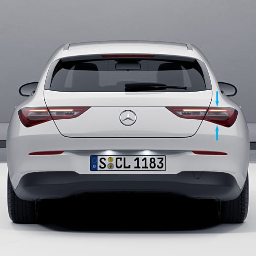 Fanale posteriore destro esterno parzialmente LED CLA X118 Original Mercedes-Benz | A1189067400-X118