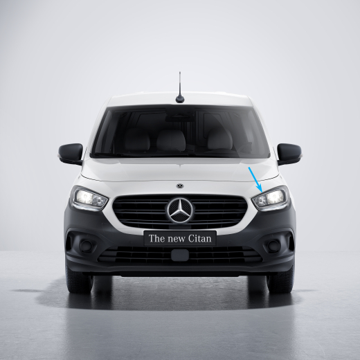 Faro halógeno izquierdo Citan EQT Clase T Original Mercedes-Benz | A4209060000