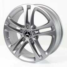 17 Zoll A-Klasse W177 Original Mercedes-Benz Felgen Satz himalaya grau matt | A17740104007X68-177