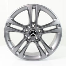 17 Zoll A-Klasse W177 Original Mercedes-Benz Felgen Satz himalaya grau matt | A17740104007X68-177