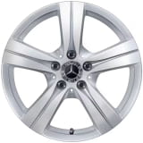 Felgen C-Klasse W206 17 Zoll silber 5-Speichen Original Mercedes-Benz