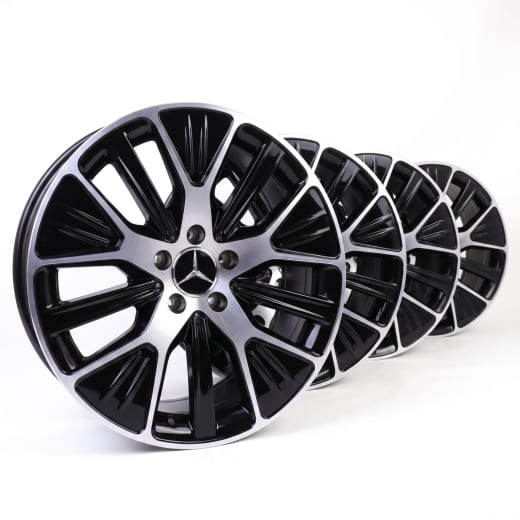 Felgen CLA EQ X174 18 Zoll schwarz Original Mercedes-Benz | A1744013400/3500 7X23-X174