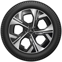 Felgen GLB EQ X244 19 Zoll schwarz Original Mercedes-Benz | A2444011200/1300 7X23-X244