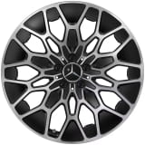 Felgen GLC EQ SUV X540 20 Zoll schwarz 10-Doppelspeichen Original Mercedes-Benz