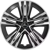 Felgen GLC EQ SUV X540 20 Zoll schwarz 5-Doppelspeichen Original Mercedes-Benz