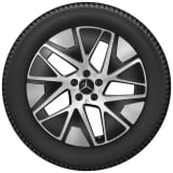 Felgen GLC SUV X540 19 Zoll schwarz 5-Triple-Speichen Original Mercedes-Benz | A5404010300/0200 7X23