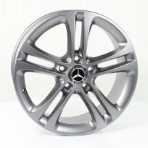 17 Zoll CLA C118/X118 Original Mercedes-Benz Felgen Satz himalaya grau matt | A17740104007X68-118